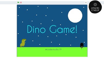 Scratch Tutorial: Dino Game | Dinosaur Game