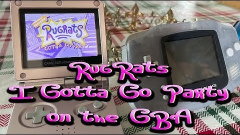 Rugrats I Gotta Go Party on the GBA