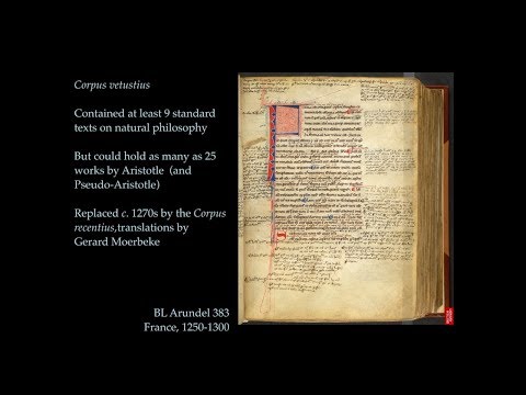 Erik Kwakkel, &rsquo;Aristotle and the Medieval University&rsquo; 04-28-17