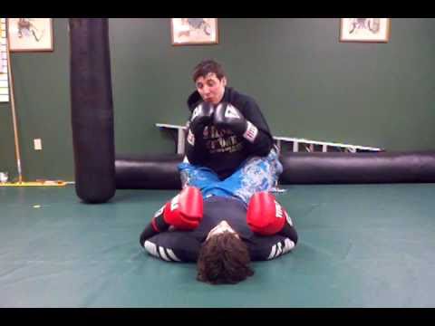 Sambo punch in ground and pound