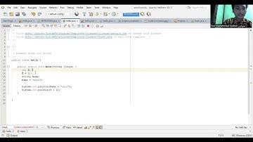 tugas 1 bagian 3: (komentar pada Java)