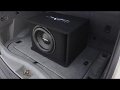 Skar audio sdr1x12d2 single 12inch loaded subwoofer enclosure demo