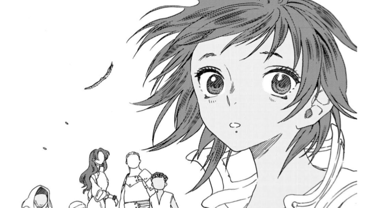 Fushi and Tonari & Ligard drawn by To Your Eternity character