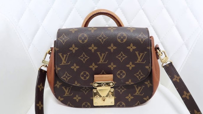 Louis Vuitton Eden MM Monogram Canvas Shoulder Bag Brown