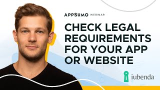 Keep your site and app compliant with all legal requirements and privacy laws with iubenda