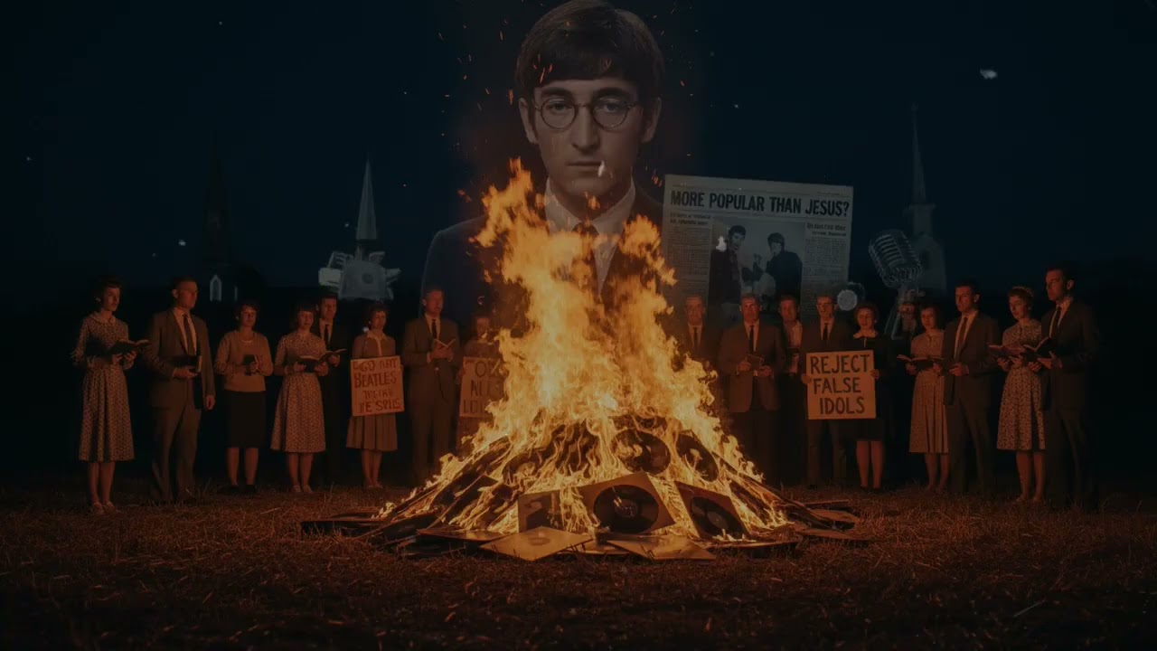"Why Did Lennon's Jesus Remark Ignite Global Fury and Album Burnings?"