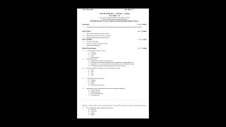RGUHS question paper | applied sociology | first semester| BSC nursing| #bscnursing