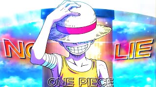 「No Lie」Luffy - One Piece  (4k)