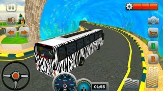 Zebra Bus Simulator 2019 Safari Tour Bus - Android iOS Gameplay screenshot 1