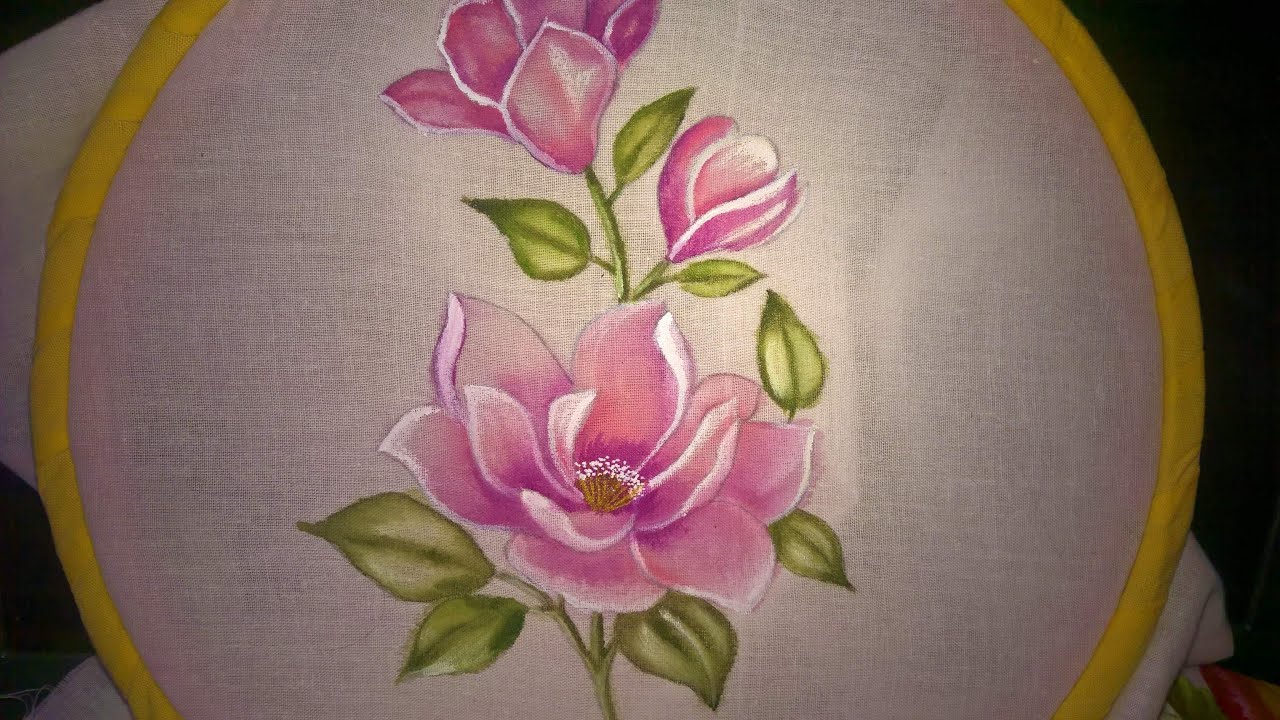 Wet on wet fabric painting#fabric painting techniques#Painting ...