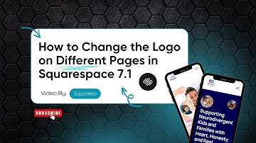 How to Change the Logo on Different Pages in Squarespace 7.1 | Squareko