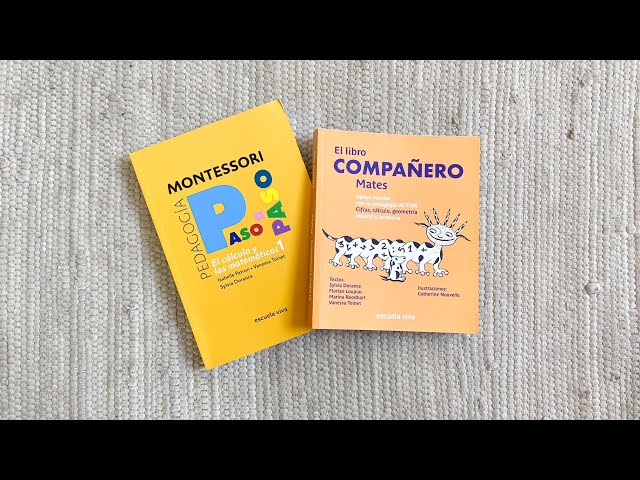 Montessori Paso a Paso - Matemáticas y El Libro Compañero de Mates, de  Escuela Viva 