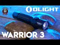 My new FAVORITE tactical flashlight! Olight Warrior 3 + M2R Warrior Pro comparison!