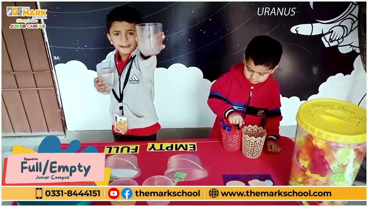 Learn the Concept of Full/Empty with Fun STEM Activities | A Creative Way to Learn Opposites