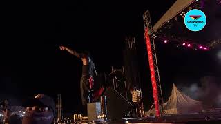 Stonebwoy thrills audience with fiery performance