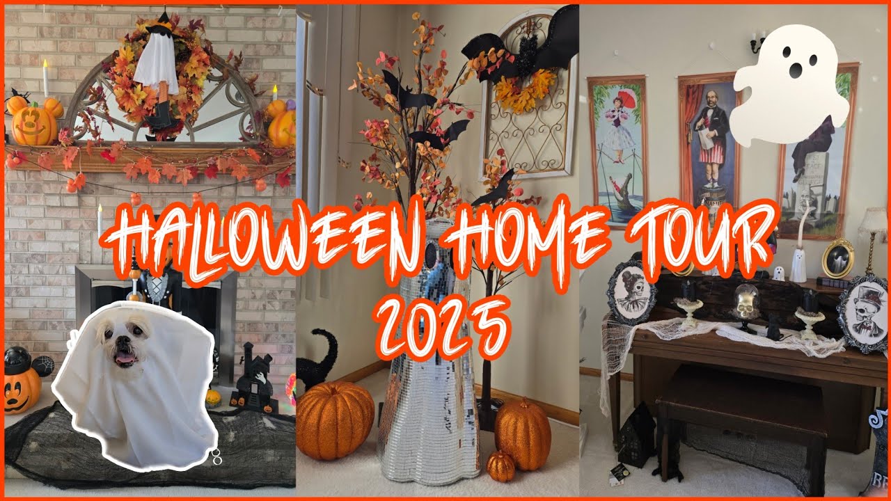 HALLOWEEN HOME TOUR 2025| CUTE & SPOOKY #ONFORU - YouTube
