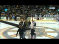 Bruins surprise parents with son home from Afghanistan 11/12/11