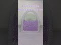 Crystal Beaded Bag Making At Home | Tutorial Available On Channel