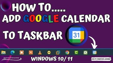 How to Add Google Calendar to Taskbar in Windows 10 & 11