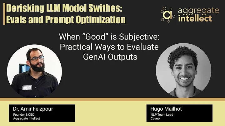 Practical Ways to Evaluate GenAI Outputs