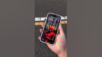 Spider iPhone Setup – Depth Wallpaper + Widgets. #iphonecustomization #widget #iphonesetup #shorts