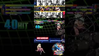 Mvc2: Victor Ruíz - Morrigan infinite combo + Storm assist to Soul Eraser  💯% damage #freemvc2