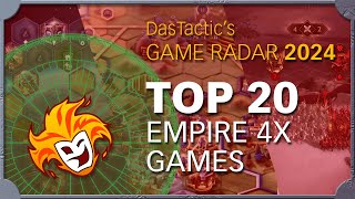 2024 Games Radar ~ TOP 20 Empire and 4X Games