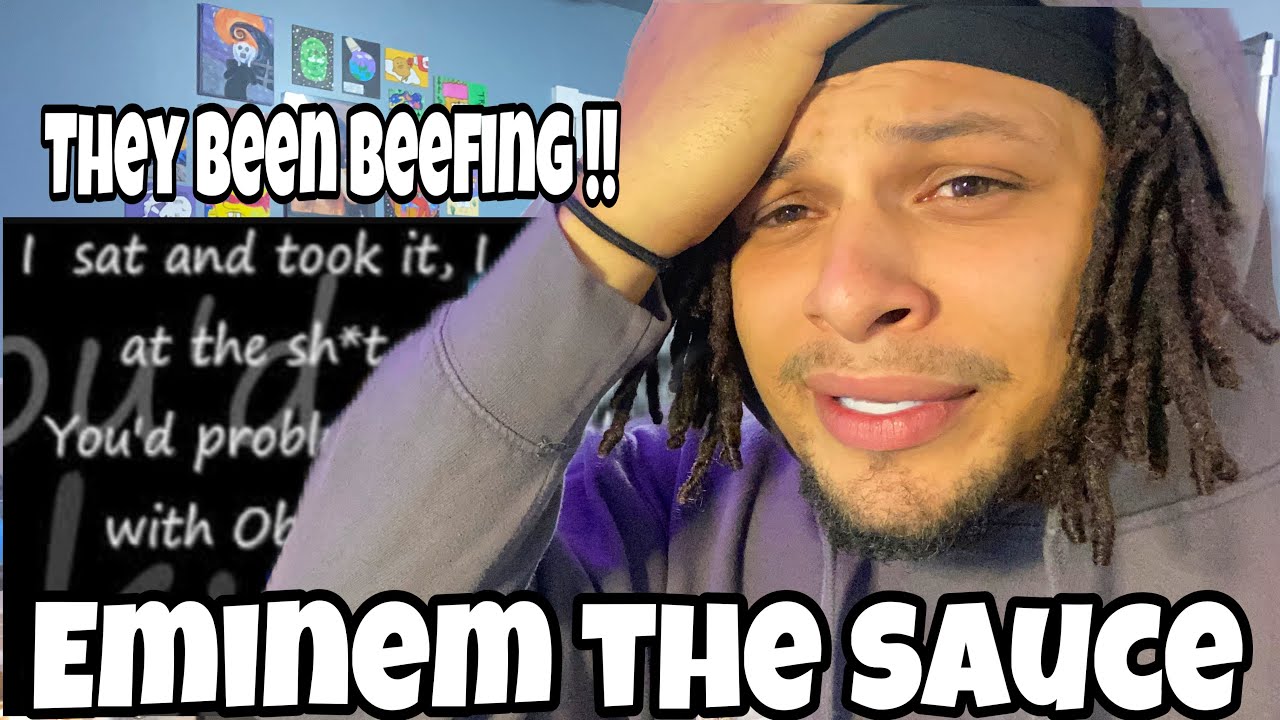 THE DISS GOD.... Eminem The Sauce Lyrics (REACTION)