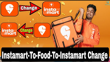 How to change swiggy instamart to food delivery || swiggy food id ko instamart kaise kare