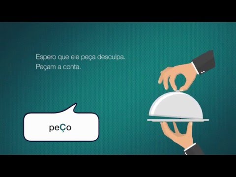 Peço ou Pesso? - Dúvidas de Português