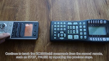 Marantz RC2000 MkII learn mode