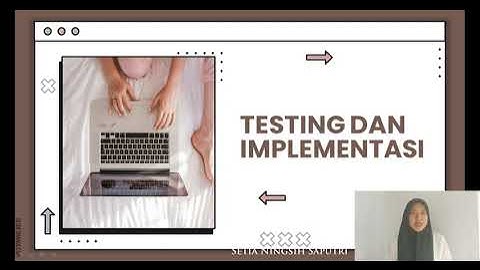 Video UAS Testing - KELOMPOK TESTABILITY - 6F