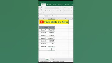Aggregate Function for sum in Excel | Use of Aggregate Formula #shorts #youtube #youtubeshorts