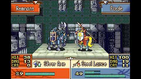 Fire Emblem: The Sacred Stones Chapter 19 - The Knights of Rausten