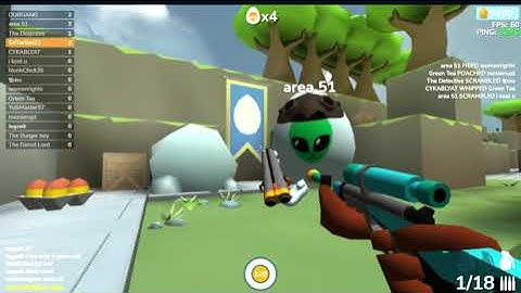 Shell Shockers game (my first video