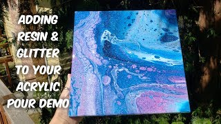 Learn how to create a soap, spray paint and resin painting! - Mas