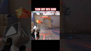 Team Diff Hits Hard 💀⚡|| Valorant Gameplay