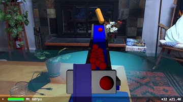 Part 3: ARkit / Scenekit demo: 3D HUD pinned to camera position