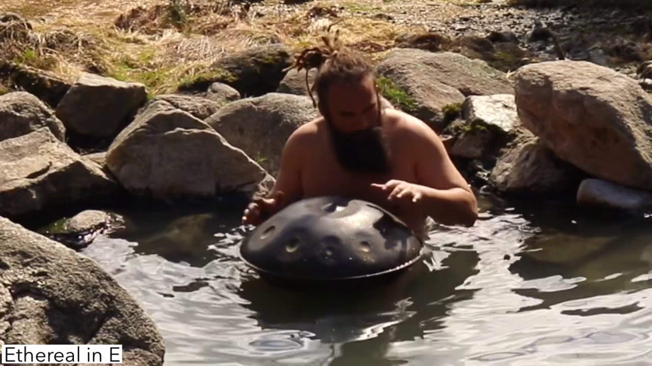 Handpan in the Hot Spring 💦🛸💦