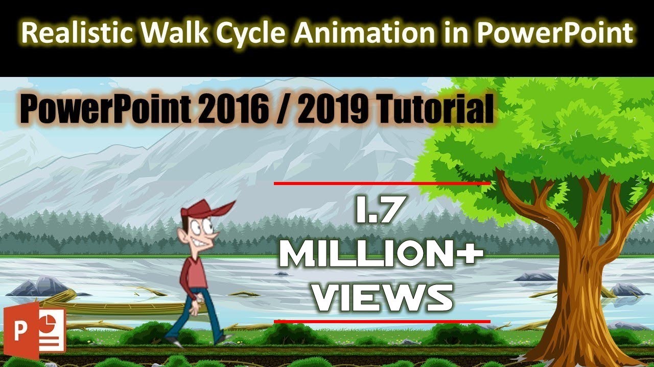 Easy Method of Creating Animation Scene in Microsoft PowerPoint Tutorial -  YouTube