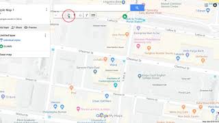 Google My Maps: Lines & Measure
