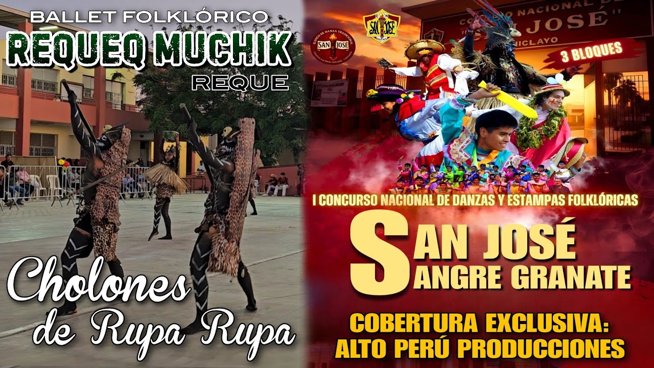 Cholones de Rupa Rupa 🐒✨️ [Requeq Muchik] (1er Concurso Nacional Sangre Granate 🫀) Edición 2025 🇵🇪. 