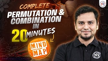COMPLETE PERMUTATION AND COMBINATION IN 20 MINUTES | MIND MAP | BALWAAN SERIES | MATHS BY MSM SIR