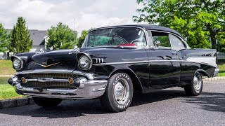 1957 Chevrolet Bel Air Sport Coupe 350ci V8 Walk-around Video