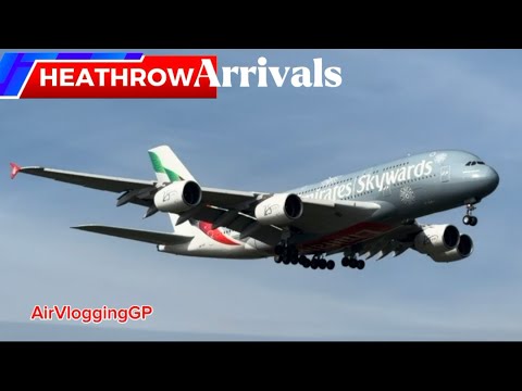 London Heathrow Plane Spotting | Rare Livery #AirVloggingGP