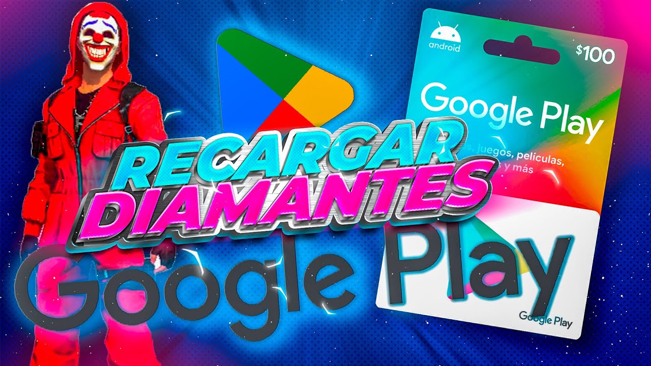 ¿Cómo RECARGAR DIAMANTES en FREE FIRE con TARJETA de GOOGLE PLAY? - YouTube