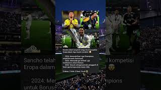 Sancho telah tampil di 3 final kompetisi Eropa #shorts #sancho #bvb #manunited #chelsea #astonvilla