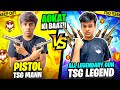Pistols🔫 Vs All Legendary Guns😱 | Tsg Legend Vs Tsg Mann | Aukat Ki Baat Versus - Garena Free Fire