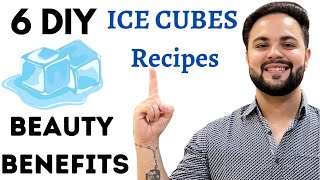 6 DIY Ice Cubes Recipes For Glowing Skin at Home