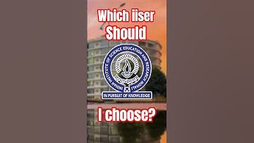 IAT 2025 Preference order | Best IISER